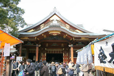 汤岛天满宫神社 高考学子们心灵的寄托