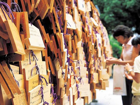 汤岛天满宫神社 高考学子们心灵的寄托