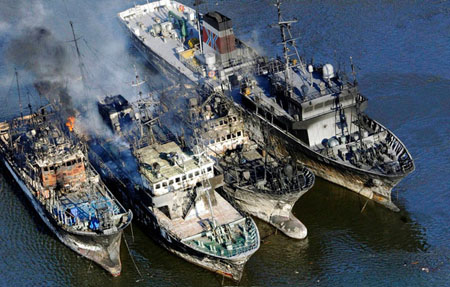 九成日本渔船被毁  渔业国有化方案浮出水面