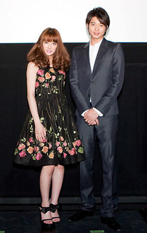 《天堂之吻》大阪见面会 向井理称为拍戏不敢坐下