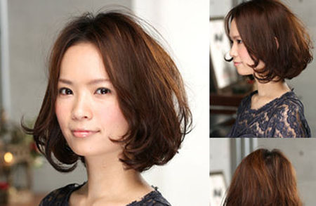 日系中短梨花头 今夏就走柔美风