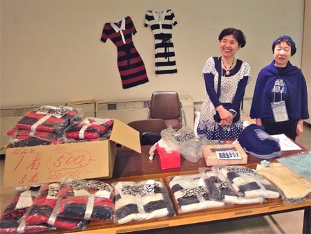 神奈川灾害志愿者网在县民中心举行慈善义卖会