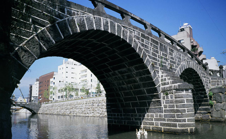 长崎市的眼镜桥