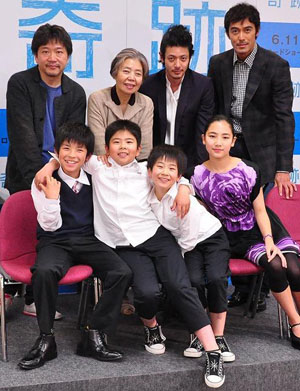 是枝裕和新作《奇迹》试映 讲述浓浓兄弟情