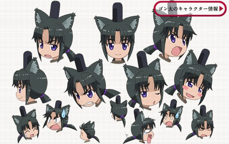 萌化神明《猫神八百万》表情集追加