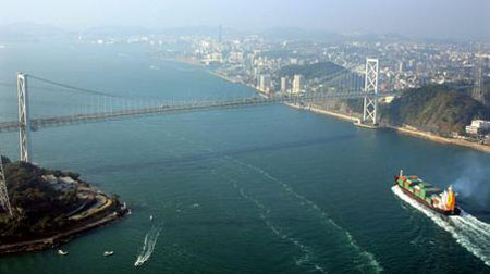 北九州市将进行试验 验证究关门海峡海流发电可行性