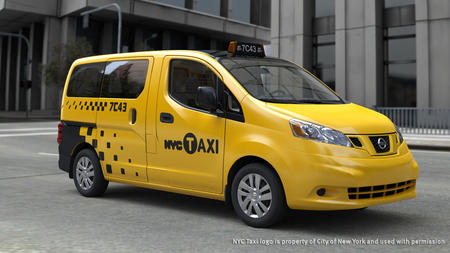 日产NV200荣获纽约出租车设计大赛冠军