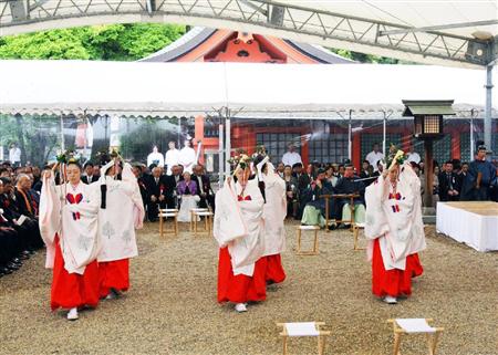 住吉大社举行纪念大祭庆祝建成1800年