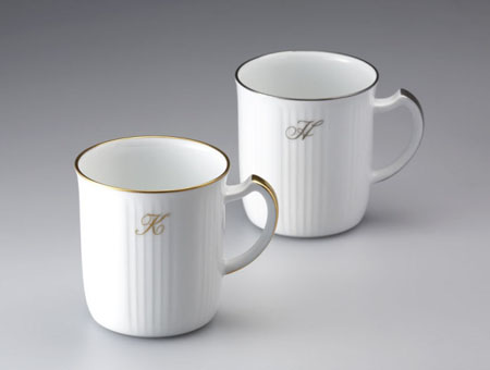 大仓陶园父亲节献礼 简约柔美陶瓷杯