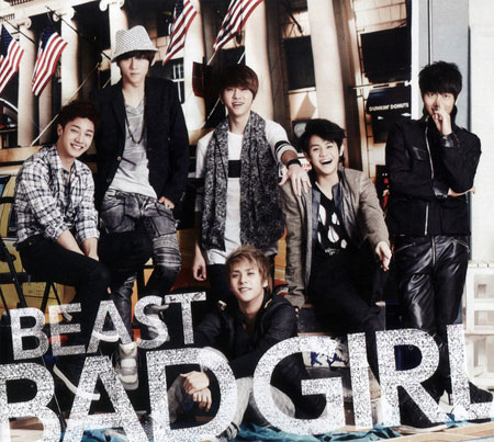 韩国组合Beast日本单曲碟今天发售 延续因地震中断的活动