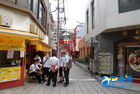 长崎中华街地道的中华料理店——新和楼