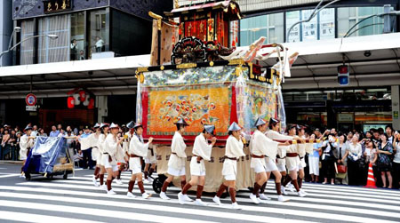 日本袛园祭山形彩车将参加仙台市的“仙台七夕节”活动