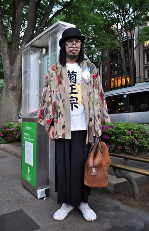 就要这么潮 日本型男街拍秀