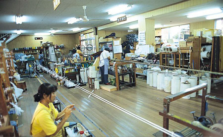 传承古老技法 石垣岛上的纺织工艺馆