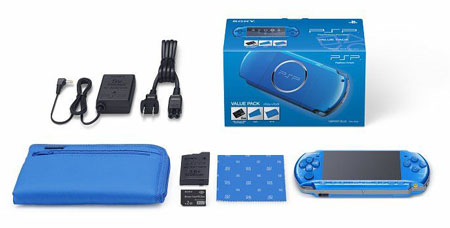 夏季限定商品PSP 3000三色超值套装7月28日发售