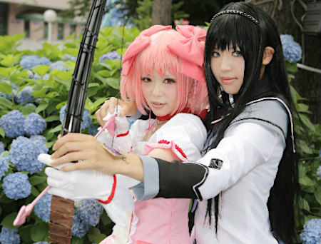 日本Cosplay爱好者齐聚丰岛原参加“Cure Cosplay节”
