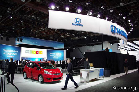 日本日产汽车将参加2012年1月份举办的的美国底特律车展