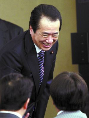 菅直人提出辞职的3个条件以延长国会会期