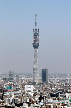 东京天空树于明年5月22日正式对外开放