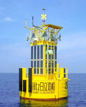 日立造船称已成功研制出新型海啸观测系统