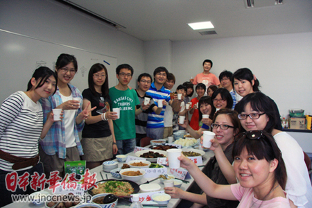 广岛大学举行首届两岸留学生厨艺料交流活动