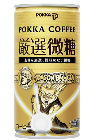 人气经典动漫《龙珠》人物献姿Pokka咖啡