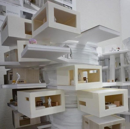 日本建筑系学生创意与个性十足的毕业设计作品