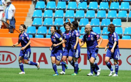 德国女足世界杯：日本队首战2比1胜新西兰取得开门红