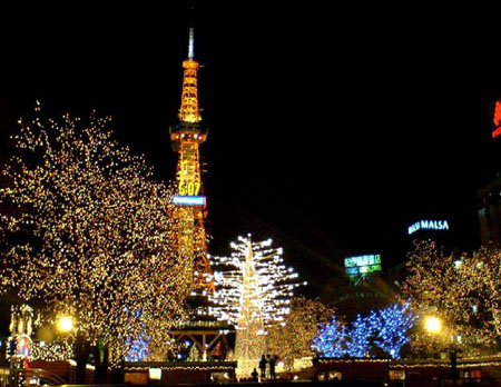 札幌一年一度的盛宴“白色灯祭”