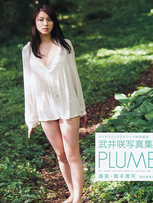 百合女星武井咲 最新写真清新唯美