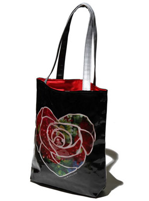 迷人的玫瑰手提包 蜷川实花与mastermind JAPAN合作