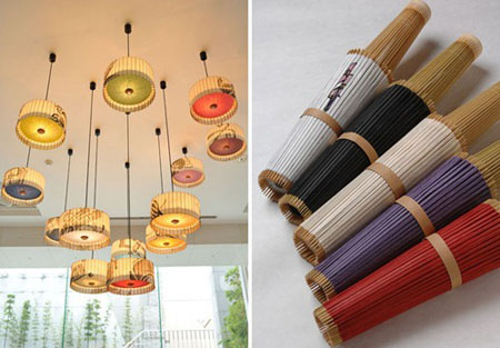 唯美复古和伞吊灯 打造新潮日系柔和家居环境