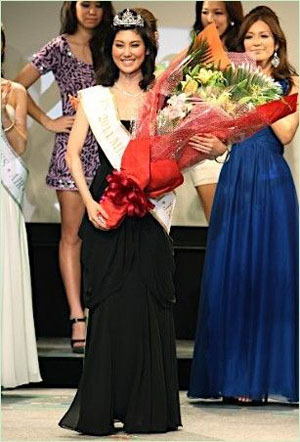“2011日本小姐”由24岁前田智子获得 将作为日本代表参赛