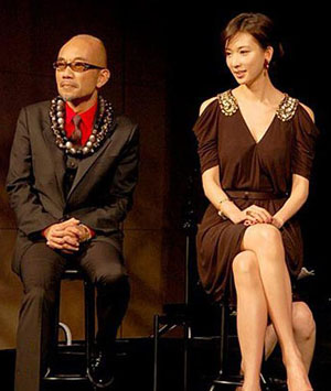林志玲出席东京舞台剧《赤壁》记者会