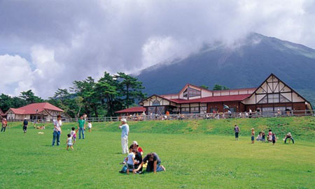 感受恬静的乡间生活 日本鸟取县的大山牧场