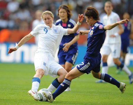 女足世界杯英格兰2-0日本夺头名 日本以小组第二出线