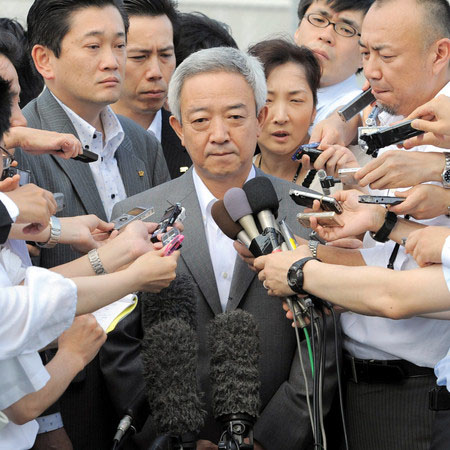 松本龙就职后发言引争议 被指可能辞职