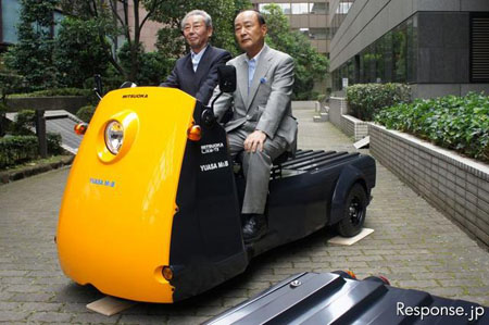 光冈汽车今日发布新开发的3轮电动汽车“雷驱T3”