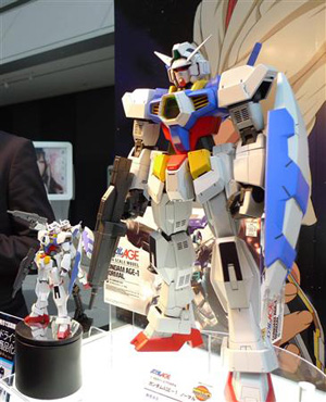 日本万代将举行首次塑料高达模型制作世界大赛