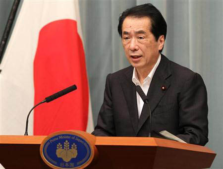 菅直人表示会对辞职发言负责 但未提出明确的辞职时间