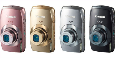 佳能发布触摸式快门便携式相机IXY 32S