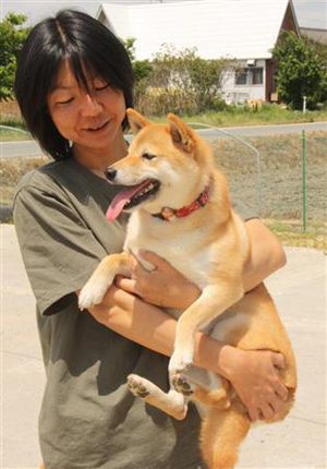 日本首只国产警犬在冈山县诞生