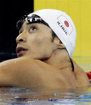 冲刺阶段遭逆转 北岛康介获200米蛙泳银牌