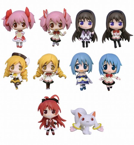 魔法少女小圆q版手办及可yy抱枕套绚丽登场