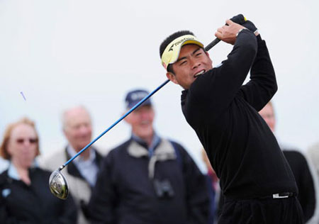 日本高尔夫选手池田勇太出征英国公开赛 盼望晋级
