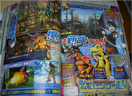 《数码宝贝世界》以RPG类型登陆PSP 明年发售