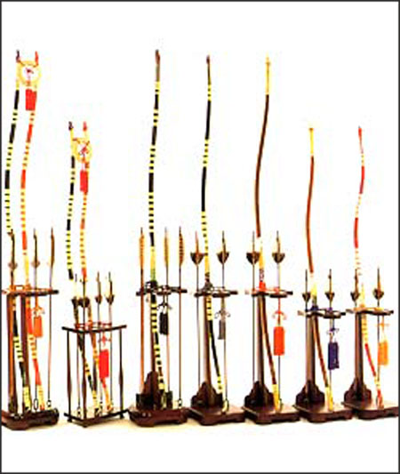 日本国家传统工艺品---都城大弓