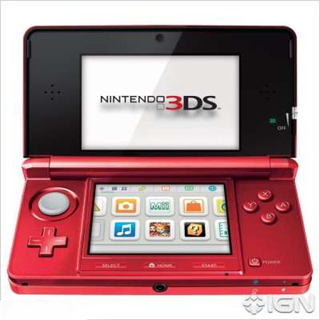 美版火焰红3DS主机将登陆北美