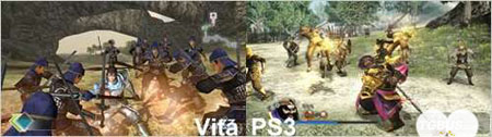 PSVita和PS3的画面对比