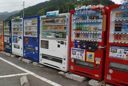 自动售货机的王国——日本